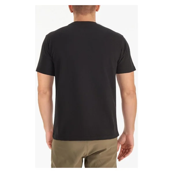 Columbia Csc Basic Logo Brushed Cs0282-010 Siyah Kısa Kollu Bisiklet Yaka Erkek Tişört - Görsel 2