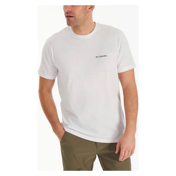 Columbia Csc Basic Logo Brushed Cs0282 Kısa Kollu Bisiklet Yaka Erkek Tişört - Görsel 5