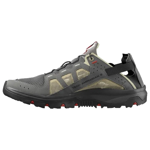 Salomon Techamphibian 5 L47114900 Gri Erkek Outdoor Ayakkabı - Görsel 6