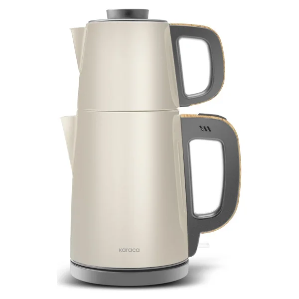 Karaca Tea Break Wood Craft 1650 W Çelik Demlikli Çay Makinesi - Görsel 8