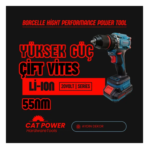 Catpower E1010 Akülü Vidalama Makinesi - Görsel 8