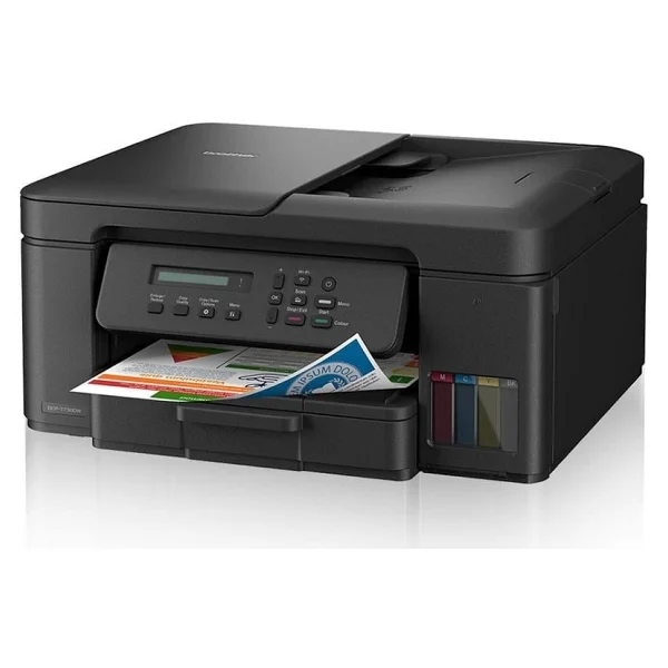 Brother Dcp-T730dw Wi-Fi + Tarayıcı + Fotokopi Renkli Çok Fonksiyonlu Tanklı Mürekkep Püskürtmeli Yazıcı - Görsel 3