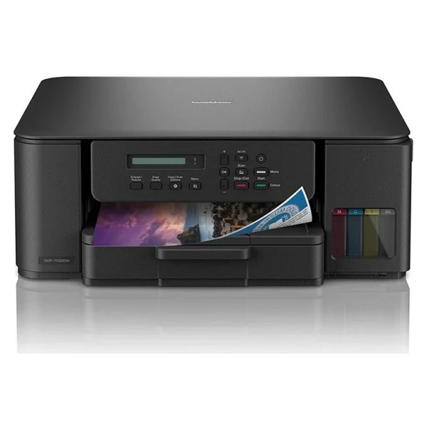Brother Dcp-T530dw Wi-Fi + Tarayıcı + Fotokopi Renkli Çok Fonksiyonlu Tanklı Mürekkep Püskürtmeli Yazıcı - Görsel 2