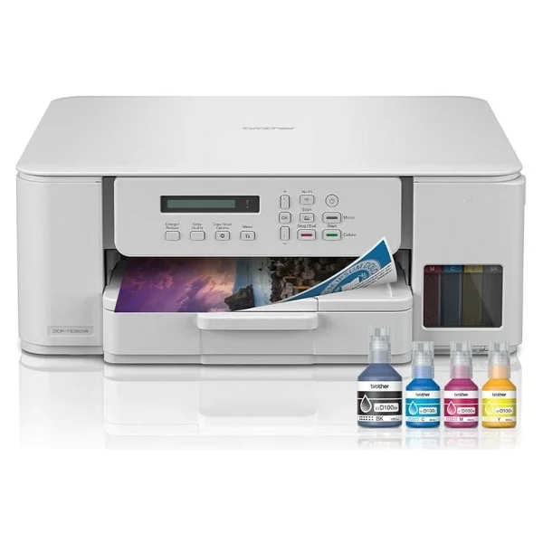 Brother DCP-T536DW Wi-Fi + Tarayıcı + Fotokopi Renkli Çok Fonksiyonlu Tanklı Mürekkep Püskürtmeli Yazıcı