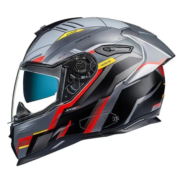 Nexx SX.100R Gridline Full Face Motosiklet Kaskı - Görsel 6