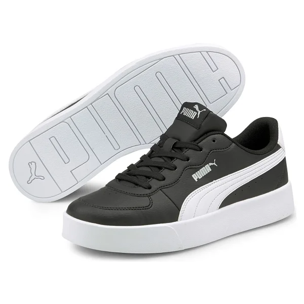 Puma Skye Clean 380147-04 Beyaz-Siyah Kadın Spor Ayakkabı - Görsel 7