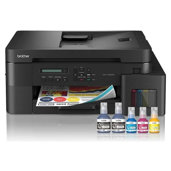 Brother Dcp-T830dw Wi-Fi + Tarayıcı + Fotokopi Renkli Çok Fonksiyonlu Tanklı Mürekkep Püskürtmeli Yazıcı - Görsel 6