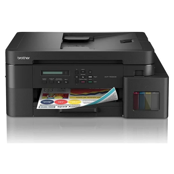 Brother Dcp-T830dw Wi-Fi + Tarayıcı + Fotokopi Renkli Çok Fonksiyonlu Tanklı Mürekkep Püskürtmeli Yazıcı - Görsel 2
