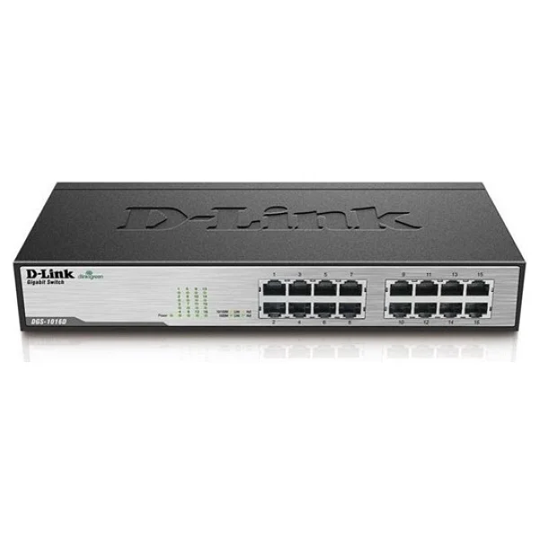 D-Lınk 16port Dgs-F1016/E Gıgabıt Yönetilemez Switch - Görsel 3