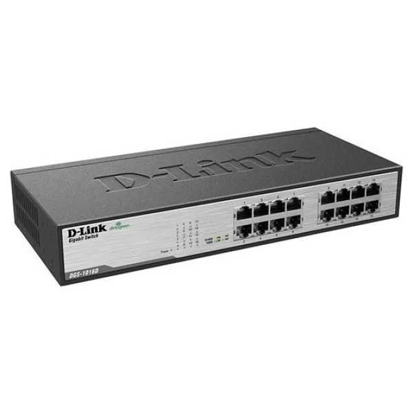 D-Lınk 16port Dgs-F1016/E Gıgabıt Yönetilemez Switch - Görsel 2
