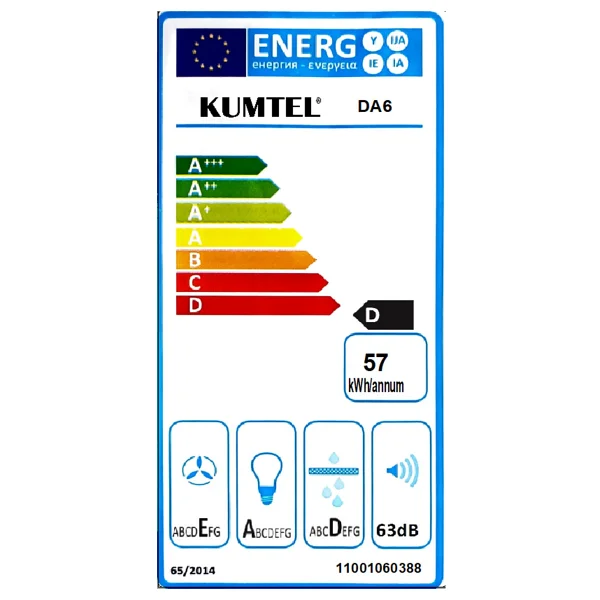 Kumtel Magic Da6-835 Duvar Tipi Davlumbaz - Görsel 4
