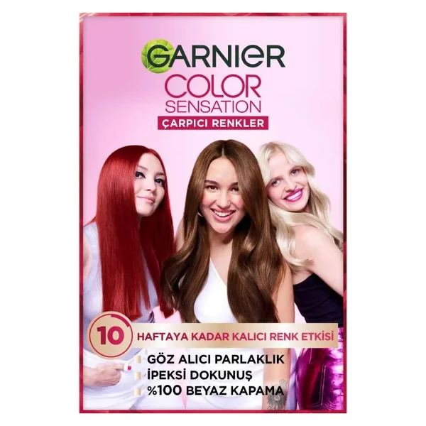 Garnier Çarpıcı Renkler 8.11 Küllü İnci Kumral Saç Boyası - Görsel 6