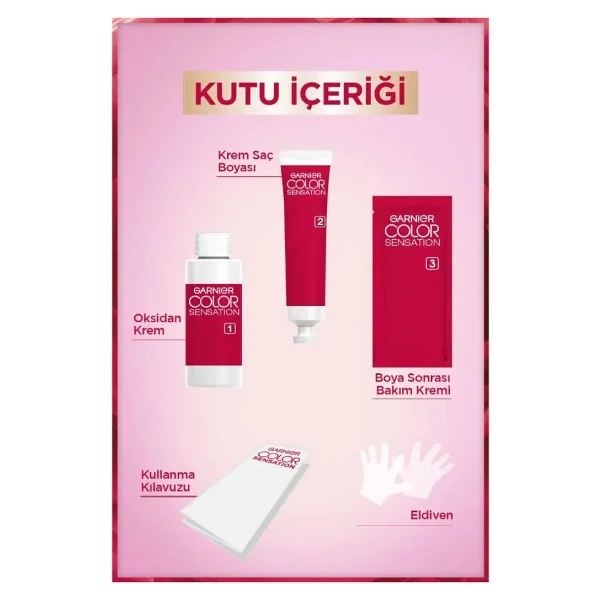 Garnier Çarpıcı Renkler 8.11 Küllü İnci Kumral Saç Boyası - Görsel 7