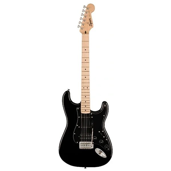Fender Squier Sonic Stratocaster Hss Mn Bpg Siyah Elektro Gitar - Görsel 2