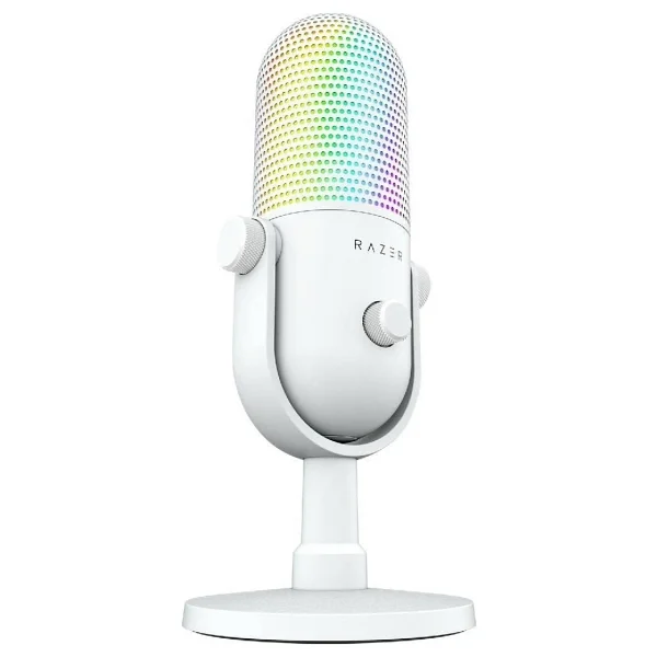Razer Seiren V3 Chroma RGB USB Beyaz Kondenser Mikrofon - Görsel 2