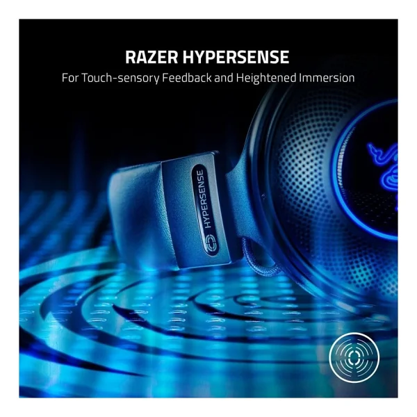 Razer Kraken V3 Hypersense Rz04-03770100-R3m1 RGB 7.1 USB Kablolu Kulak Üstü Oyuncu Kulaklığı - Görsel 4