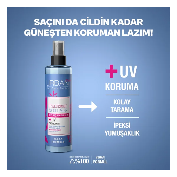 Urban Care Hyaluronic Acid & Collagen 200 Ml Sıvı Saç Kremi - Görsel 5
