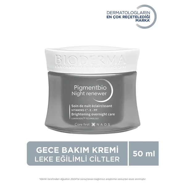 Bioderma Pigmentbio Night Renewer Aydınlatıcı Ve Sıkılaştırıcı Gece Kremi 50 Ml - Görsel 9