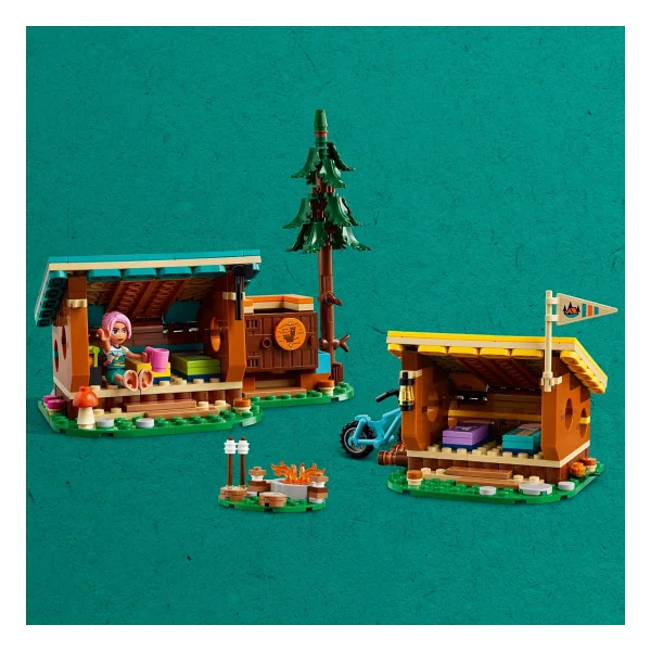 Lego 42624 Friends Macera Kampı Şirin Kulübeler - Görsel 7