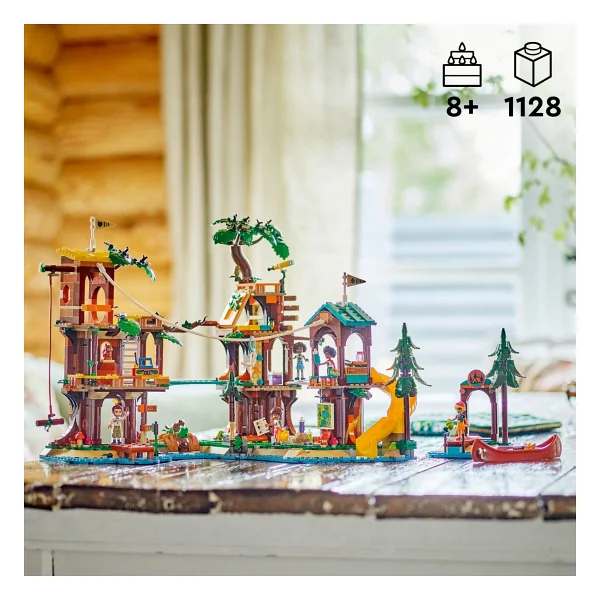 Lego 42631 Friends Macera Kampı Ağaç Ev - Görsel 5