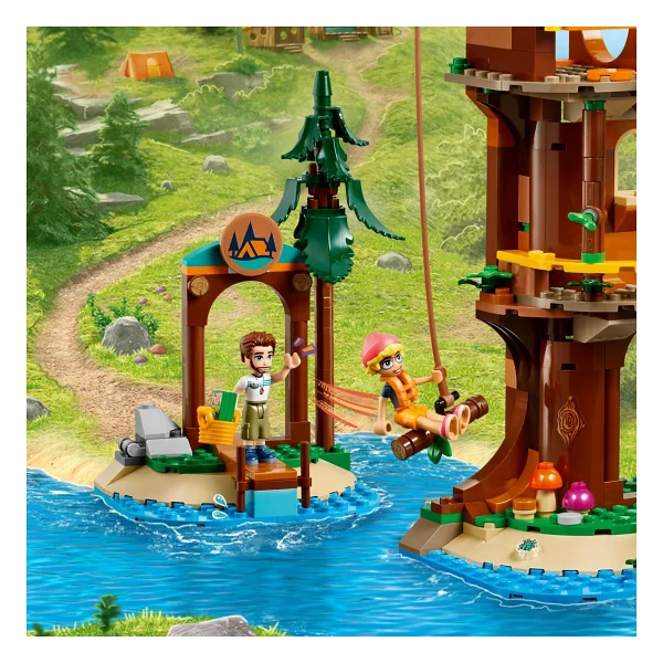 Lego 42631 Friends Macera Kampı Ağaç Ev - Görsel 6