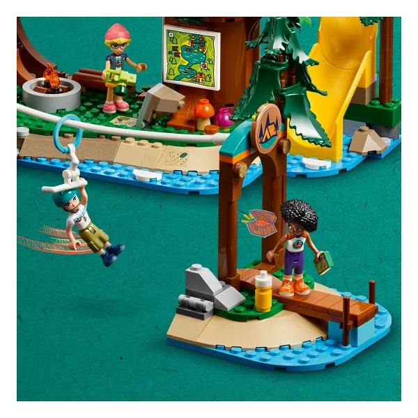 Lego 42631 Friends Macera Kampı Ağaç Ev - Görsel 8