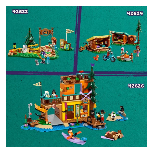 Lego 42631 Friends Macera Kampı Ağaç Ev - Görsel 9
