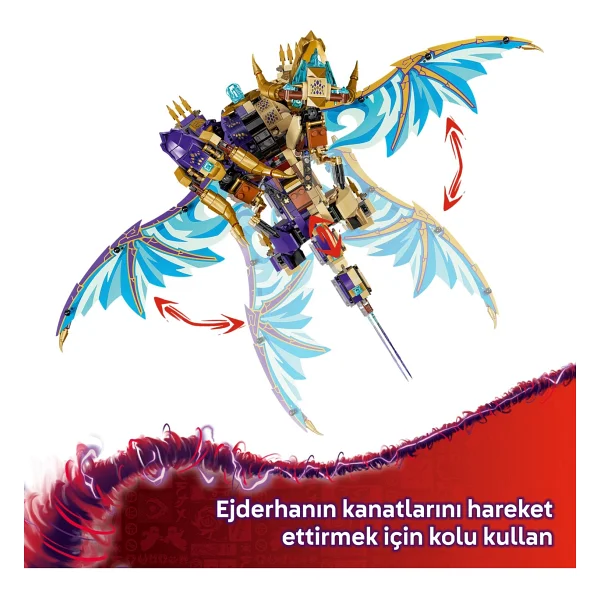 Lego 71836 Ninjago Odak Ark Ejderhası - Görsel 7