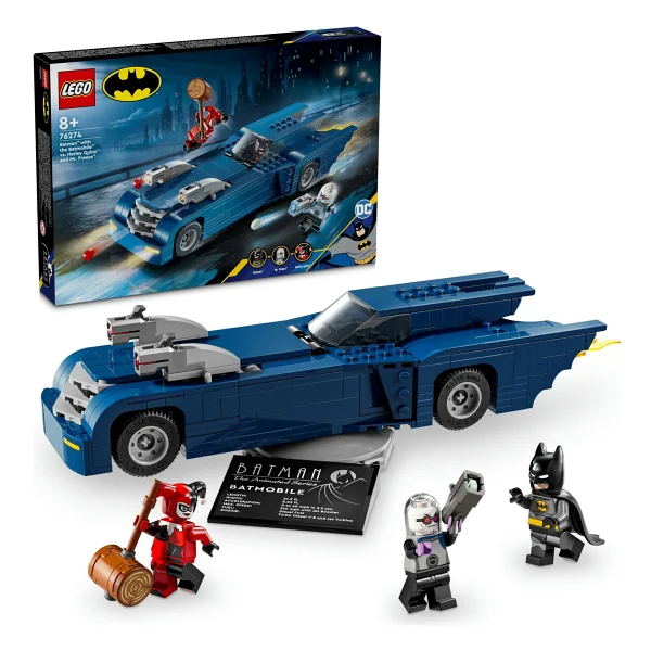 Lego 76274 Dc Batmobil İle Batman, Harley Quinn Ve Mr. Freeze'e Karşı - Görsel 3