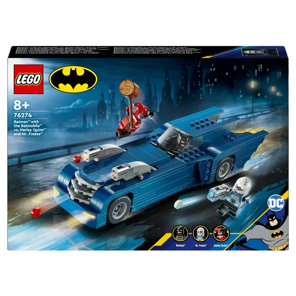 Lego 76274 Dc Batmobil İle Batman, Harley Quinn Ve Mr. Freeze'e Karşı - Görsel 3