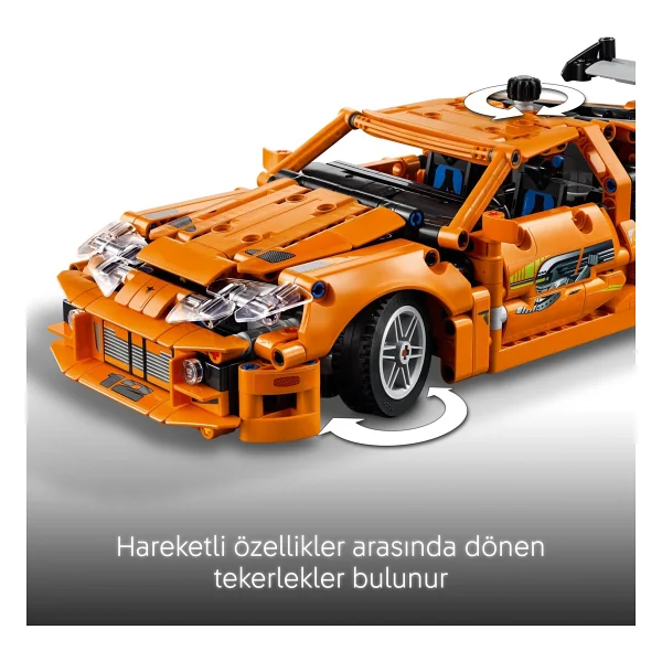 Lego 42204 Technic Fast And Furious Toyota Supra Mk4 - Görsel 7