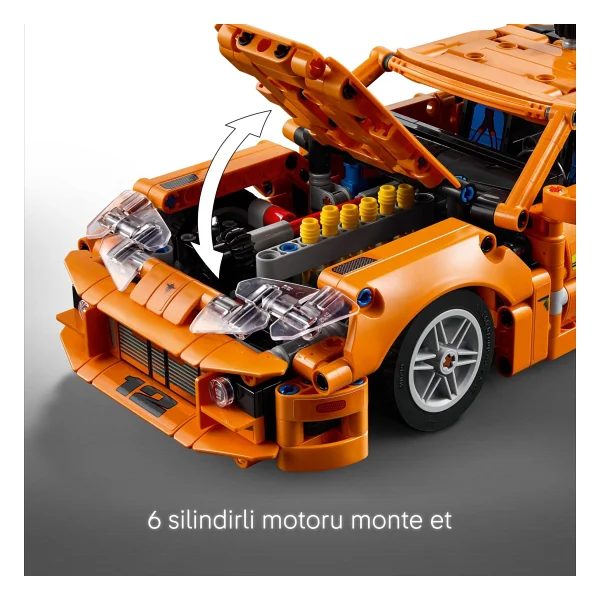 Lego 42204 Technic Fast And Furious Toyota Supra Mk4 - Görsel 8