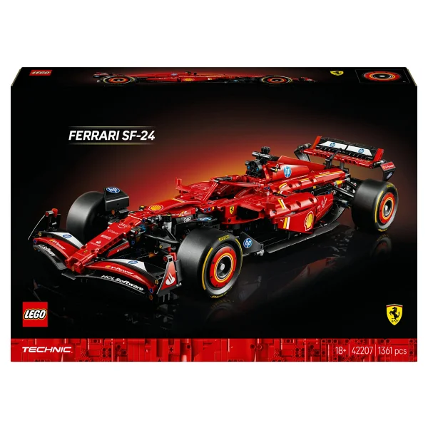 Lego 42207 Technic Ferrari Sf-24 F1 Araba - Görsel 9
