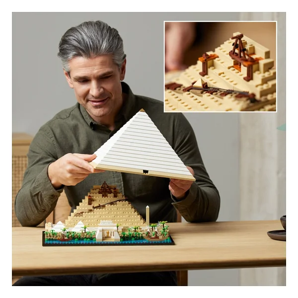 Lego 21058 Architecture Keops Piramidi - Görsel 7