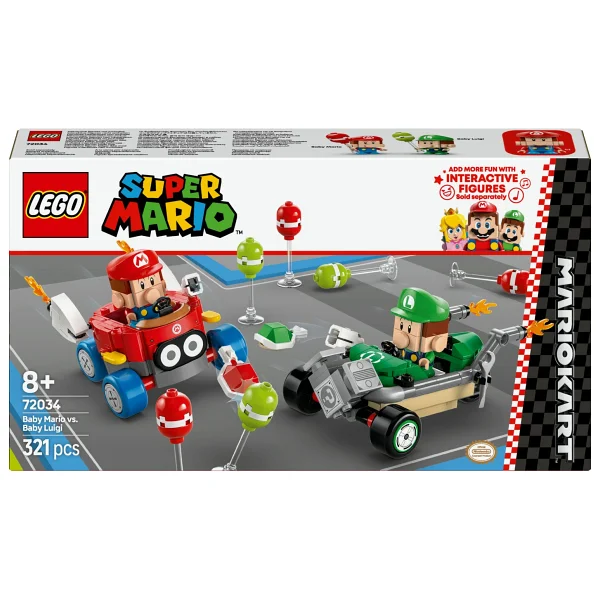 Lego 72034 Super Mario Baby Mario Vs Baby Luigi - Görsel 3