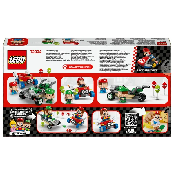 Lego 72034 Super Mario Baby Mario Vs Baby Luigi - Görsel 4