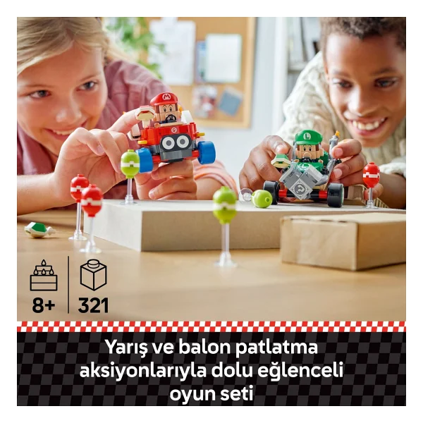Lego 72034 Super Mario Baby Mario Vs Baby Luigi - Görsel 5
