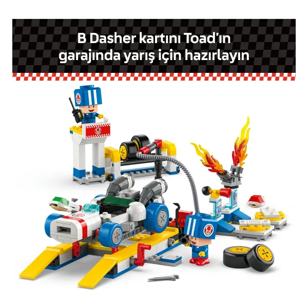 Lego 72035 Super Mario Toad'un Garajı - Görsel 6