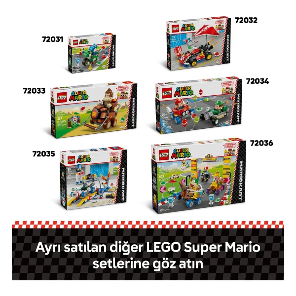 Lego 72035 Super Mario Toad'un Garajı - Görsel 10
