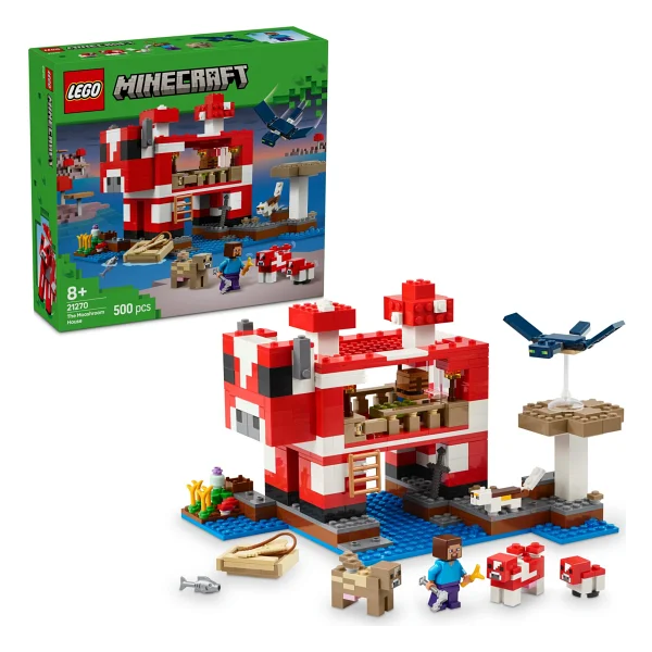 Lego 21270 Minecraft Mooshroom Evi - Görsel 2