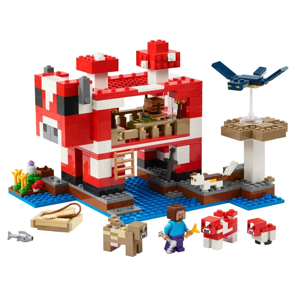 Lego 21270 Minecraft Mooshroom Evi - Görsel 3