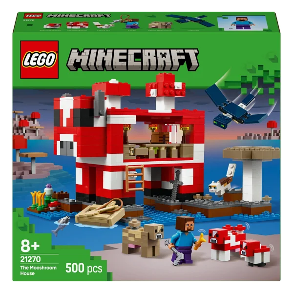 Lego 21270 Minecraft Mooshroom Evi - Görsel 4