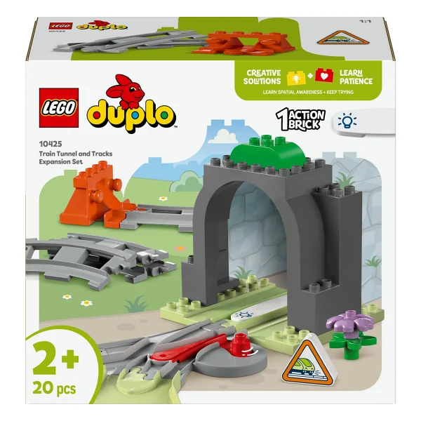 Lego 10425 Duplo Kasabası Tren Tüneli Ve Rayları Ek Macera Seti - Görsel 3