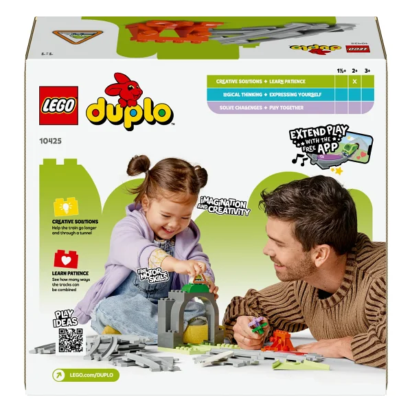 Lego 10425 Duplo Kasabası Tren Tüneli Ve Rayları Ek Macera Seti - Görsel 4