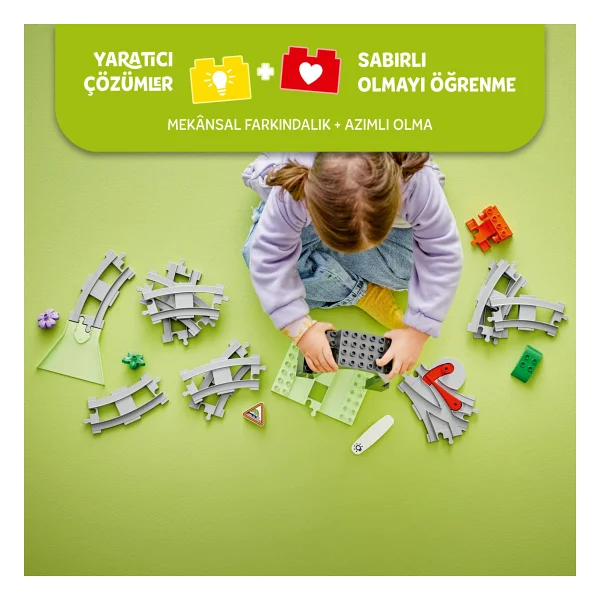 Lego 10425 Duplo Kasabası Tren Tüneli Ve Rayları Ek Macera Seti - Görsel 6