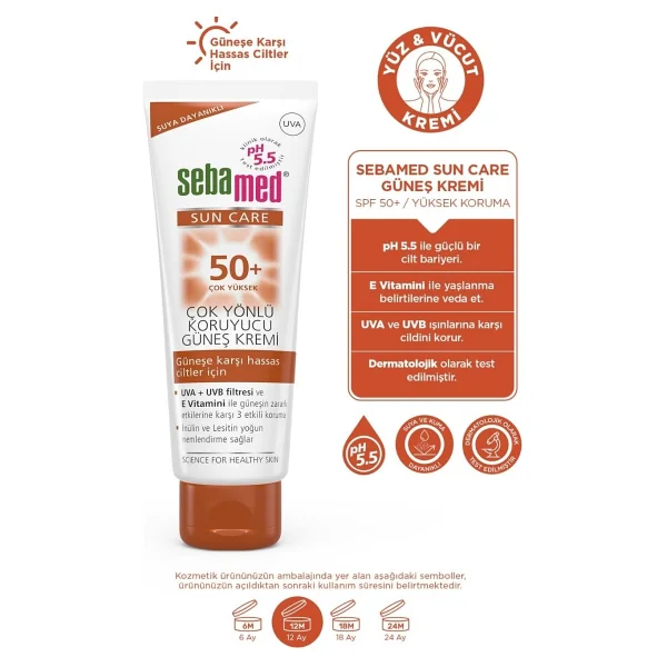 Sebamed Sun Care Çok Yönlü Koruyucu 75 Ml 50 Faktör Güneş Kremi - Görsel 3