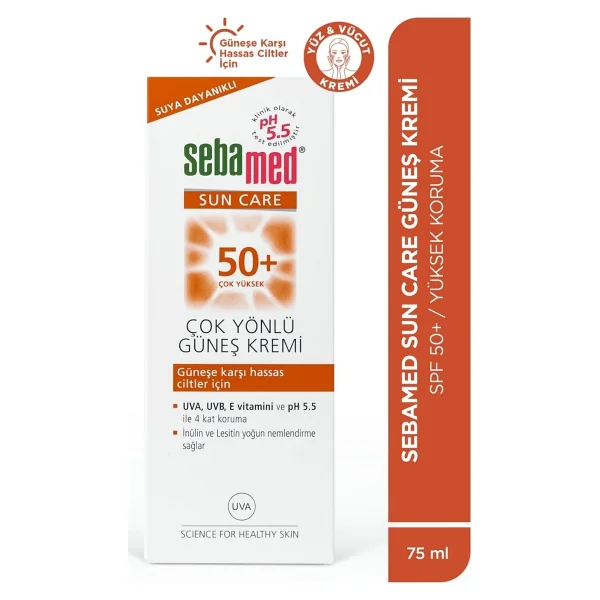 Sebamed Sun Care Çok Yönlü Koruyucu 75 Ml 50 Faktör Güneş Kremi - Görsel 2