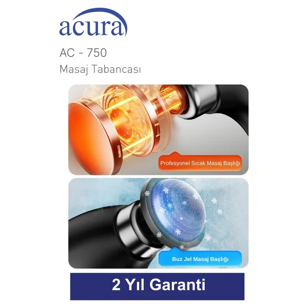 Acura Ac-750 Masaj Tabancası - Görsel 4