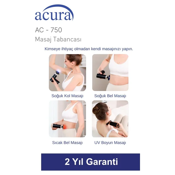 Acura Ac-750 Masaj Tabancası - Görsel 5