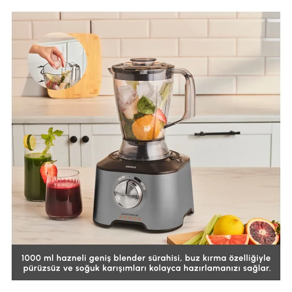 Karaca Mastermaid Power Multifunctional 10in1 2000 W Gıda Hazırlama Seti - Görsel 7